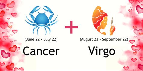virgos dating cancers